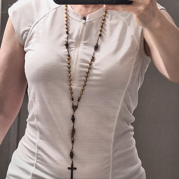 Virgins Saints & Angels | Long Necklace w/ Charm